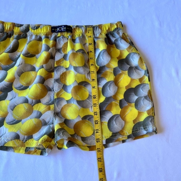Joe Bananas 100% silk Medium tennis ball print boxers - Picture 6 of 10